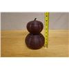 Image 9 : Japanese Lacquered Gourd-Shaped 5-Section Jubako Bento Box 6." Dia, 8.5"H