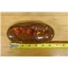 Image 5 : Decoupage Paper Weight Made in Ivinghoe England 6.5" x 1"H