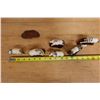 Image 10 : Qty 6 White Horse Figurines, Some on Wood Bases, Misc Sizes