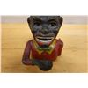 Image 2 : Vintage Mechanical Coin Bank 5" x 5" x 6.25"H