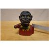 Image 7 : Vintage Mechanical Coin Bank 5" x 5" x 6.25"H