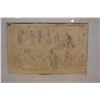 Image 2 : Vintage Sketch Artwork w/ Dedication 20" x 16", Mounted & Matted
