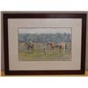 Image 1 : Pretty Polly Epsom 1905 Equestrian Racehorse Artwork 19" x 14", Framed & Matted