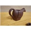 Image 8 : Vintage Horse-Shaped Chinese Clay Tea Pot w/ Maker's Mark