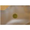 Image 3 : Vintage Art Deco Style Frosted Glass Bowl w/ Reclining Female Figure by Czech It Out 8" x 5" x 2.5"H