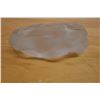 Image 8 : Vintage Art Deco Style Frosted Glass Bowl w/ Reclining Female Figure by Czech It Out 8" x 5" x 2.5"H
