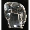 Image 1 : Clear Grazing Horse Sculpture 5" x 5"H
