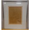 Image 1 : Vintage Sketch Artwork 16" x 19", Framed & Matted