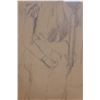 Image 4 : Female Image Sketch by Sheridan (?) 16" x 24", Framed & Matted