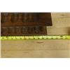 Image 7 : Wooden  24-Slot Tobacco Pipe Stand 21" x 4.5" x 9"H