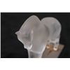 Image 4 : Frosted Horse Figurine on Stone Base 7.5" x 2.5" x 5.5"H