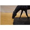 Image 2 : Grazing Horse Figurine on Base Marked OMMA 9" x 5.5" x 3.5"H