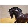 Image 3 : Prancing Horse Figurine on Base 12" x 4" x 10.5"H