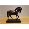 Image 5 : Prancing Horse Figurine on Base 12" x 4" x 10.5"H