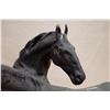 Image 4 : Two Horse Sculpture "L'Accolade" (The Embrace) Modeled After French Sculptor Pierre-Jules Mêne 21" x