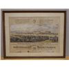 Image 1 : Vintage Artwork Dedicated to the Right Honourable Robert Gordon 35" x 27", Framed & Matted