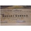 Image 9 : Vintage Artwork Dedicated to the Right Honourable Robert Gordon 35" x 27", Framed & Matted