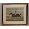 Image 1 : Conolly on Coronation Winner of the Derby Stakes Artwork 34" x 29", Framed & Matted