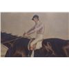 Image 5 : Conolly on Coronation Winner of the Derby Stakes Artwork 34" x 29", Framed & Matted