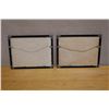 Image 11 : Qty 2 Framed Artworks 17" x 14":  Un Coup De Des Jamais & Ian Hamilton Finlay Scotland 1963