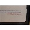 Image 9 : Qty 2 Framed Artworks 17" x 14":  Un Coup De Des Jamais & Ian Hamilton Finlay Scotland 1963