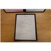 Image 3 : Qty 3 Framed Artworks 14" x 17":  Gertrude Stein USA MCMSS, Lautgedicht & Grasshopper