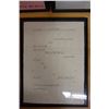 Image 6 : Qty 3 Framed Artworks 14" x 17":  Gertrude Stein USA MCMSS, Lautgedicht & Grasshopper