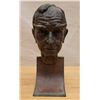 Image 1 : Bust of a Man Sculpture on Base Marked SW 82,  4" x 6" x 11"H