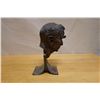 Image 2 : Bust of a Man Sculpture on Base Marked SW 82,  4" x 6" x 11"H