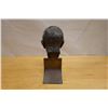 Image 3 : Bust of a Man Sculpture on Base Marked SW 82,  4" x 6" x 11"H
