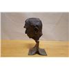 Image 5 : Bust of a Man Sculpture on Base Marked SW 82,  4" x 6" x 11"H