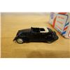 Image 4 : Record M.R.F. Peugeot 202 Cabriolet Model Car 3.5"L in Box