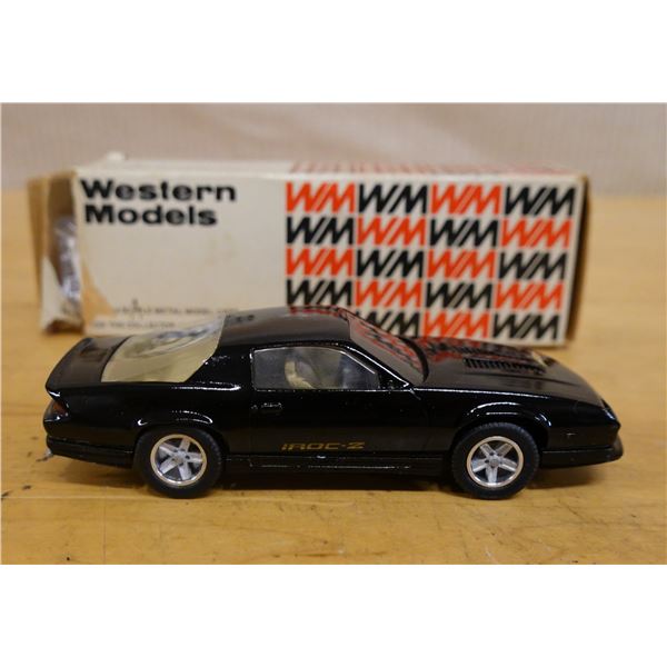 Western Models Chevrolet Camaro IROC-Z  Model Car 4.75"L in Box