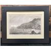 Image 1 : View of Karakakooa Bay in Owhyee Where Captain Cook was Killed 1788-90 Engraving 19.5" x 15.5", Fram