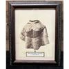 Image 1 : Vintage Photographic Image of Royal Feather Mantle (Cape) by Frank Davey 9.5" x 7.75" Framed