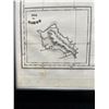 Image 5 : Hawaiian Islands Map from 1826-1829 Voyage in the Pacific Engraving 15" x 12", Framed