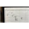 Image 5 : Map of Tahiti 1835 Steel Engraved, Paris 15" x 12", Framed
