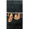 Image 4 : Vintage Hawaiian Seed & Nut Charm Bracelet