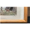 Image 5 : Group of Villagers at Honolulu, Oahu Island 1841 Engraving 12" x 9.5" Framed