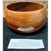 Image 1 : Vintage Hawaiian Koa Wood Bowl from the Blair Company 12" Dia, 6.5"H