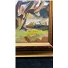 Image 2 : Hawaiian Scenery Oil on Board by Horatio Nelson Poole 18" x 12.5", Framed