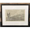 Image 1 : Tereoboo King of Hawaii Bringing Presents to Captain Cook 1790 Engraving 19" x 15" Framed