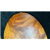 Image 10 : Hawaiian Koa Wood Platter 1975 from the Blair Company w/ Artist Signature 26" x 15" x 2"H