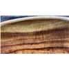 Image 14 : Hawaiian Koa Wood Platter 1975 from the Blair Company w/ Artist Signature 26" x 15" x 2"H
