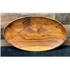 Image 1 : Hawaiian Koa Wood Platter 1975 from the Blair Company w/ Artist Signature 26" x 15" x 2"H