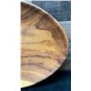 Image 2 : Hawaiian Koa Wood Platter 1975 from the Blair Company w/ Artist Signature 26" x 15" x 2"H