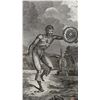 Image 4 : Man of the Sandwich Islands Dancing 1788-90 Copper Engraving by Thomas Bankes 17.5" x 21.5", Framed