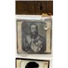 Image 5 : Set of  7 Hawaiian Magic Lantern Slides 1880's Hawaiian Royal Figures & Natives Approx. 3" each