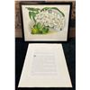 Image 1 : Orchid Chromolithograph 1885-87 Odontoglossum Crispum w/ Info 15" x 12", Framed