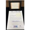 Image 1 : Queen Emma's 1865 Autograph w/ Letter of Authenticity, Framed